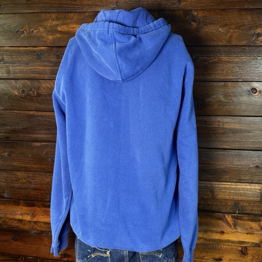 Los Angeles Dodgers Blue Hoodie Sewn Logo Gear For Sports G Big Cotton Men's XL - Picture 8 of 11